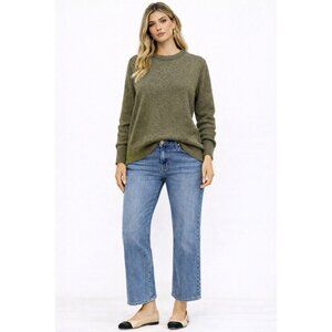 Theory 100% Cashmere Sweater Forest Green Size P /Extra Small